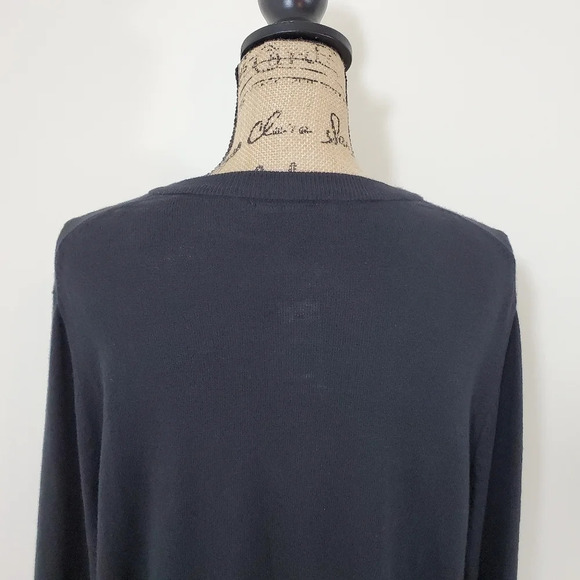 LANE BRYANT Button Front Cardigan Navy Blue 14/16 - Picture 7 of 13